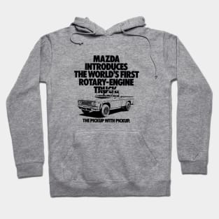 Mazda REPU. Worlds First Rotary Truck Pickup Advert Hoodie